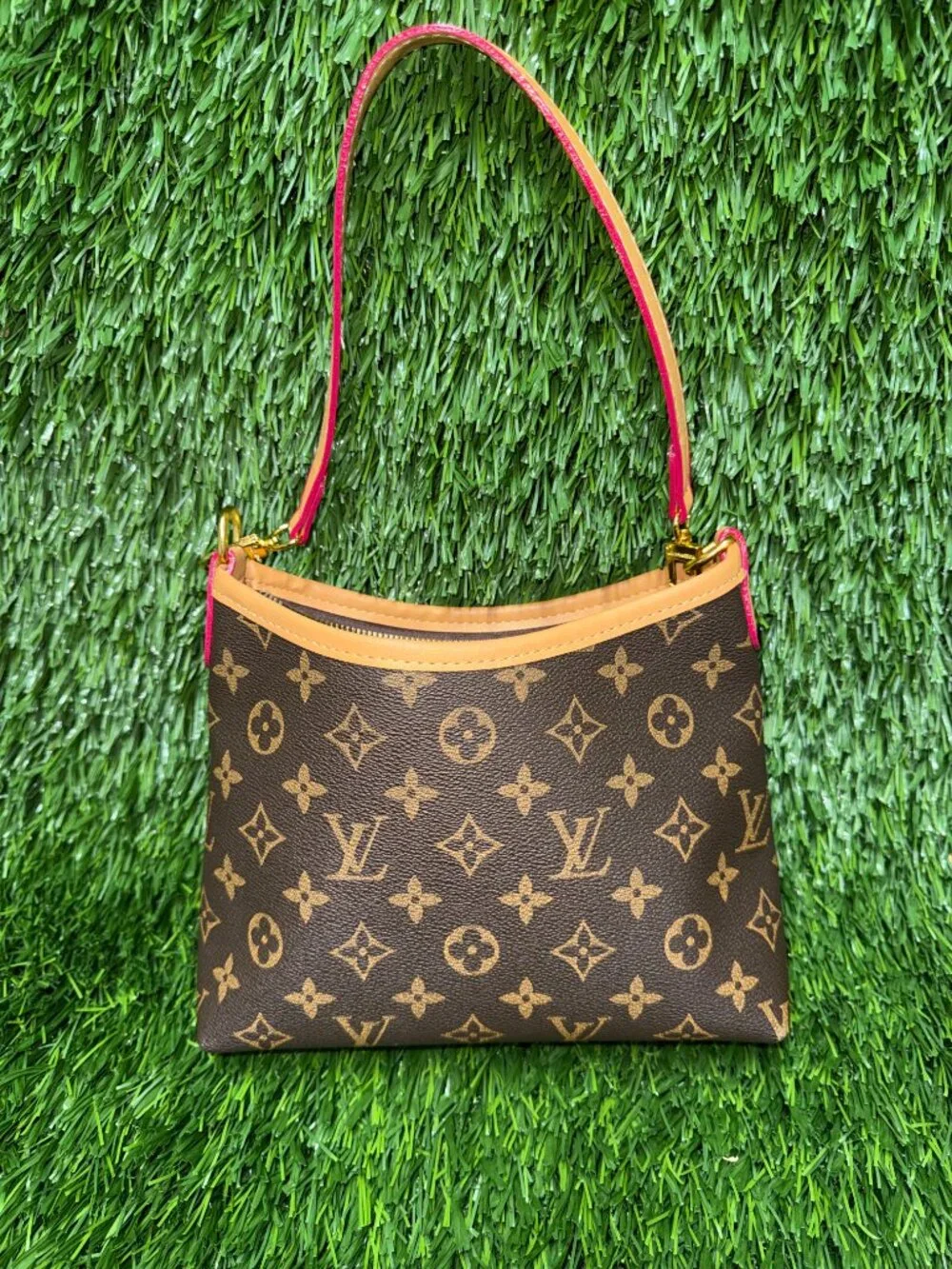 WOMAN BROWN SHOULDER BAG